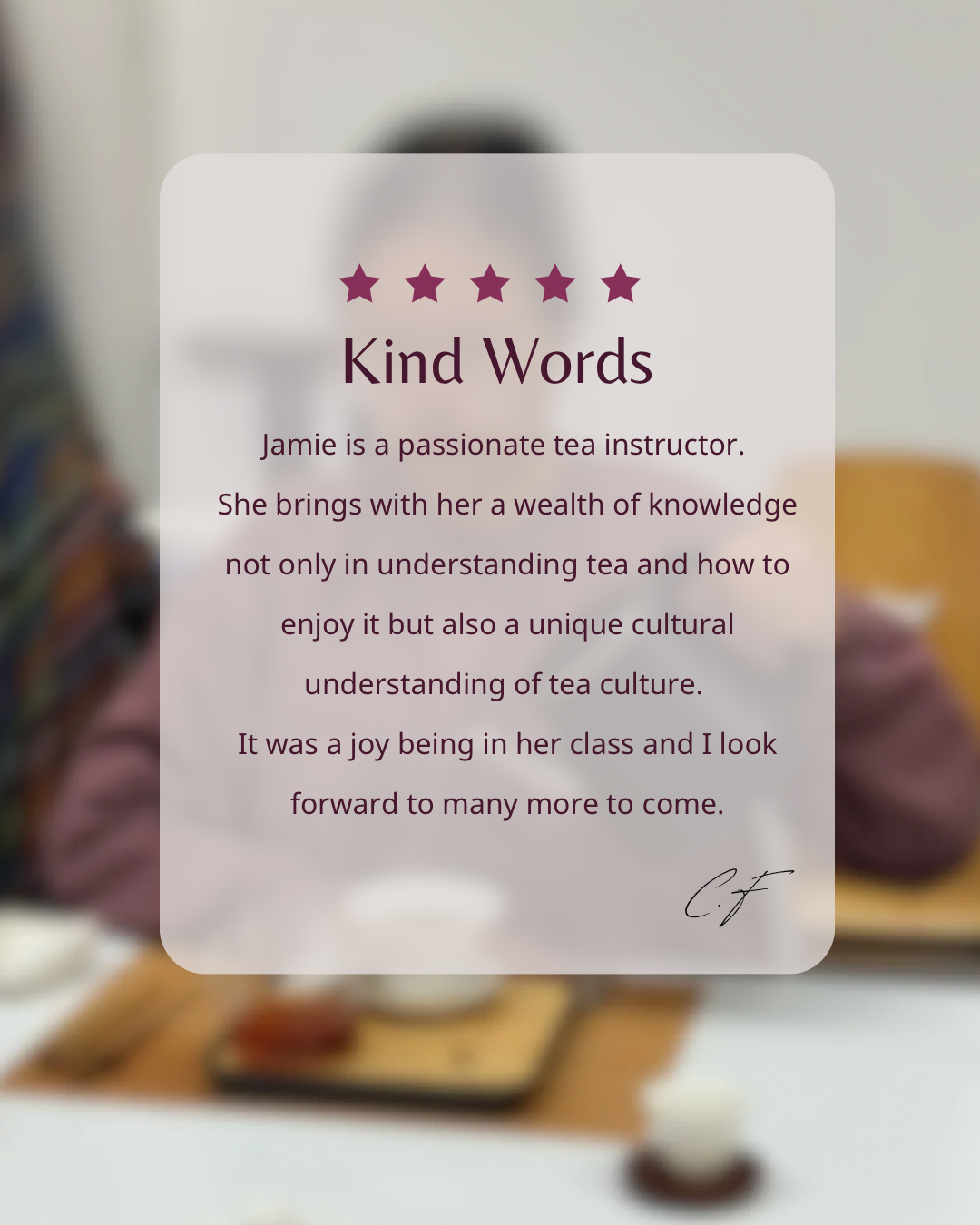 茶學入門及茶道養生 — 證書課程