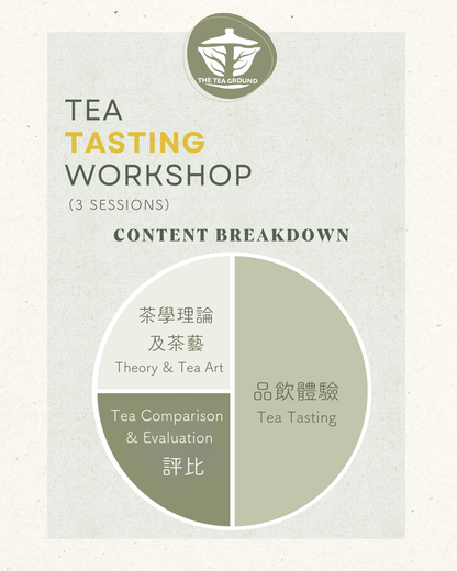 3-session Workshop — Tea Tasting 品茗工作坊